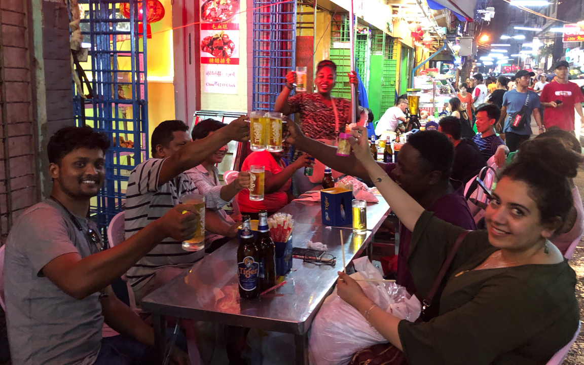 19 street yangon myanmar